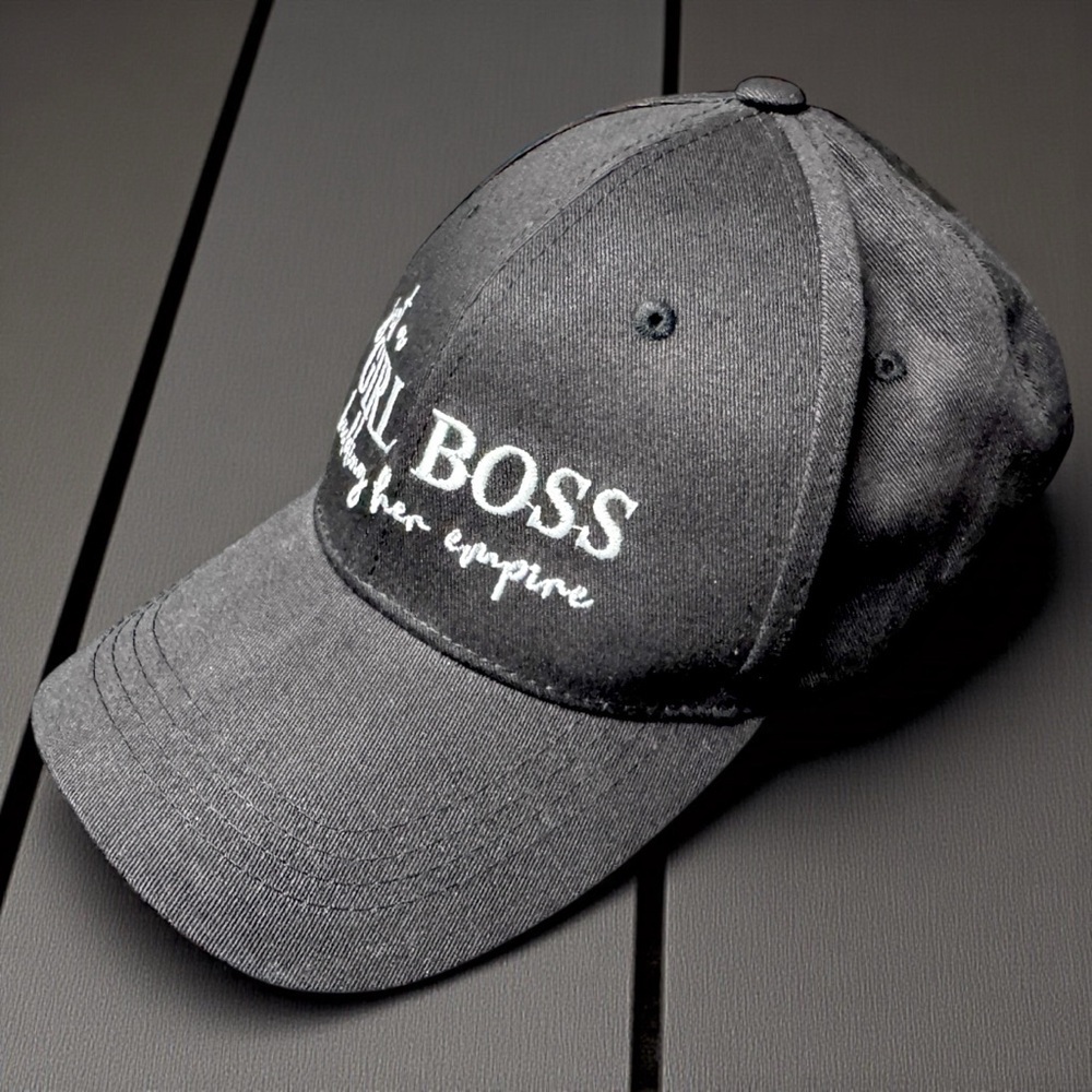 Boss Babe Style: Black Baseball Cap for Empire Builders!🧢👑 NWOT - Picture 4 of 9